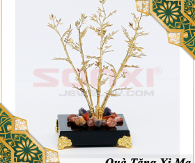 CÂY TRÚC MẠ VÀNG 24K