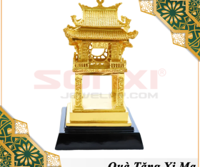 BIỂU TƯỢNG KHÊU VĂN CÁC MẠ VÀNG 24K