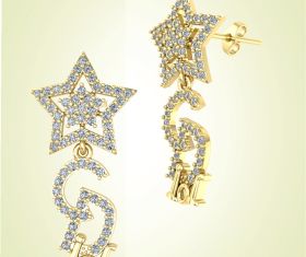 BÔNG TAI ĐINH TUA MẠ VÀNG