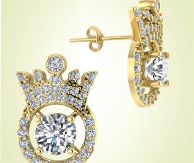 BÔNG TAI ĐINH THEO YÊU CẦU